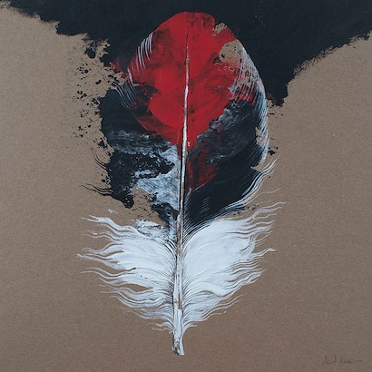 24 x 24 Her Feather (IBG)