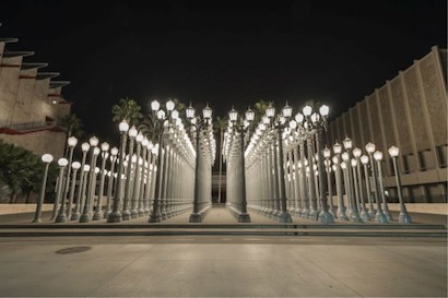 45 x 30 LACMA at Night (MT)
