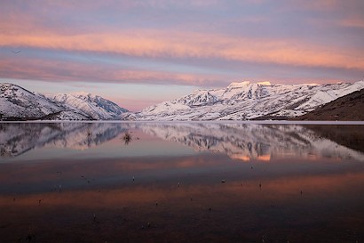 60 x 40 First Light on Timpanogos (IBG)