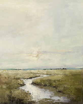 40 x 50 Winter Morning Marsh (IBG)