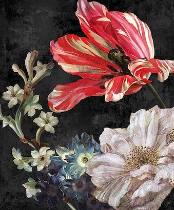 24 x 29 Dutch Garden VI- Antique (IBG)