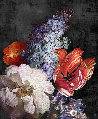 24 x 29 Dutch Garden X- Antique (IBG)
