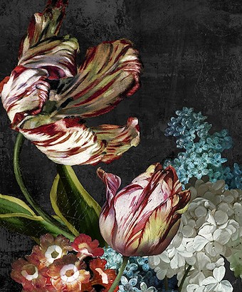 24 x 29 Dutch Garden XI- Antique (IBG)