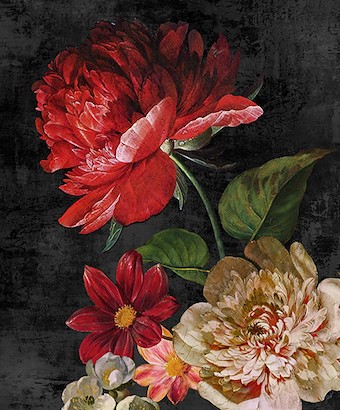 24 x 29 Dutch Garden XII- Antique (IBG)