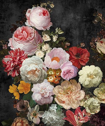 50 x 60 Dutch Blooms I- Antique (IBG)