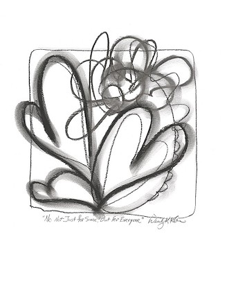 24 x 30 No Not Just for Some, But For Everyone (IBG)