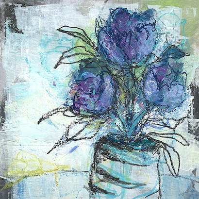 36 x 36 Purple Lace (IBG)