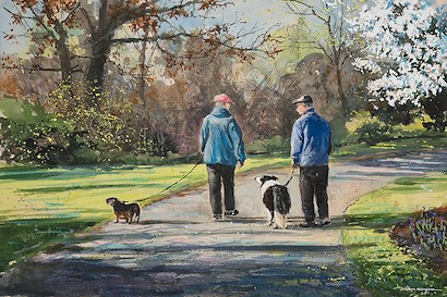53 x 36 Morning Stroll (IBG)