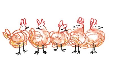 36 x 24 Kiddie Critters II (IBG)