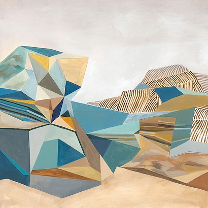30 x 30 Geometric Landscape I (IBG)