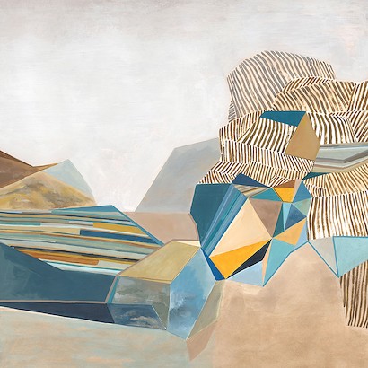 30 x 30 Geometric Landscape II (IBG)