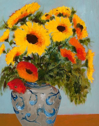 30 x 38 Sunday Sunflowers (IBG)