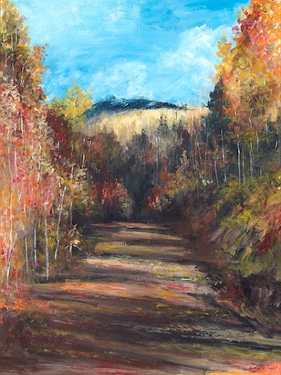 36 x 48 My Country Road, Coming Home (IBG)