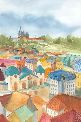 24 x 36 My Lovely Town II (IBG)