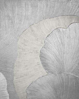 40 x 50 Blossoms of Silver (NG)(HP)