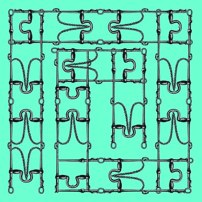 24 x 24 Bridle-Blue (IBG)