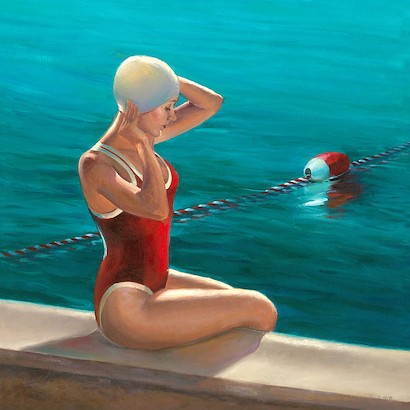 36 x 36 Swimmer I (IBG)