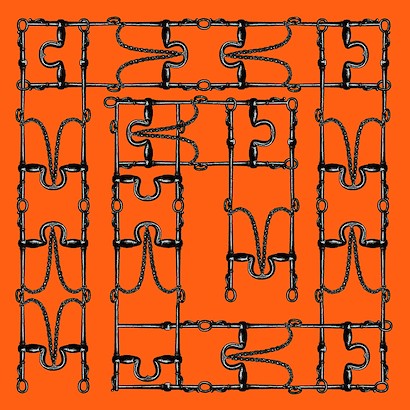 24 x 24 Bridle-Orange (IBG)