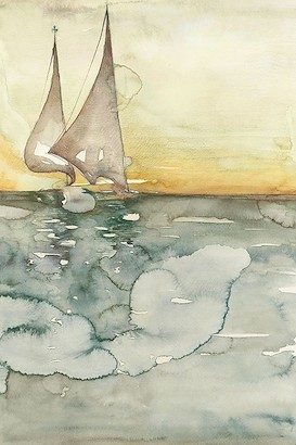 36 x 55 Ocean in the Morning (IBG)