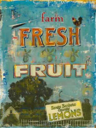 36 X 48 Try Your Luck (Fresh Fruit) (Knife Gel)