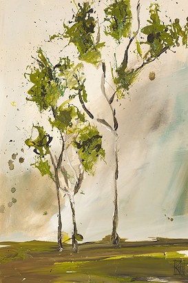 40 X 60 Cali Trees VIII (IBG)