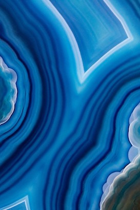 24 x 36 Spectrum of Blue Agate III (IBG)
