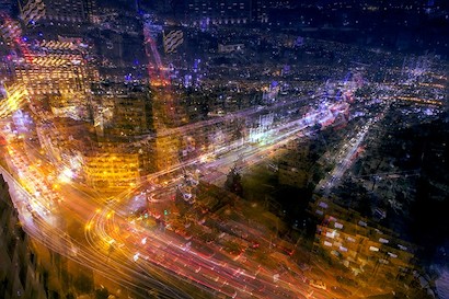 60 x 40 Amman by Night (IBG)