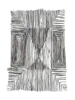 24 x 32 Lining Up V (IBG)