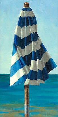 30 x 60 Blue Umbrella I (IBG)