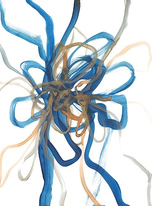 24 x 32 Traits Blue Avec III (IBG)