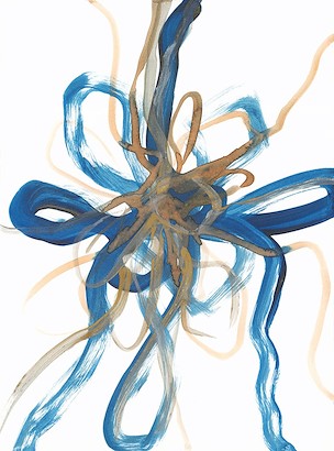 24 x 32 Traits Blue Avec VIII (IBG)