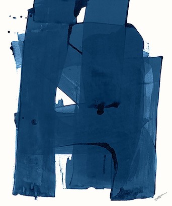 30 x 36 Indigo Part #3 (HE-T)