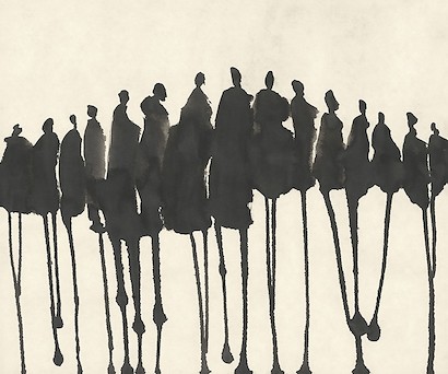 24 x 20 Walk in Shadows IV (IBG)