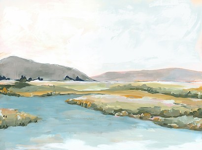 54 x 40 Under Blue Skies I (IBG)