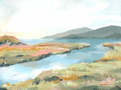 54 x 40 Under Blue Skies II (IBG)