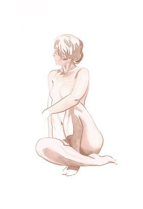 24 x 35 Relaxed Poses I (IBG)