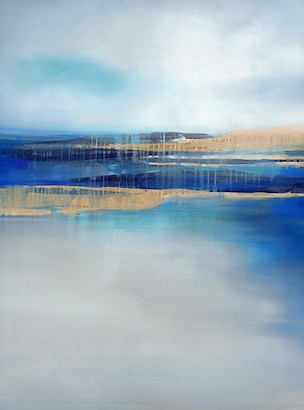40 x 54 Oceanside Blues I (HE-G)
