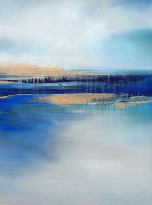 40 x 54 Oceanside Blues II (HE-G)