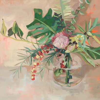 40 x 40 Tropical Still Life (IBG)