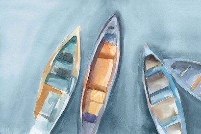 45 x 30 Blue Afloat I (IBG)