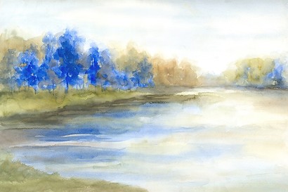 36 x 24 Fall Lakeside III (IBG)