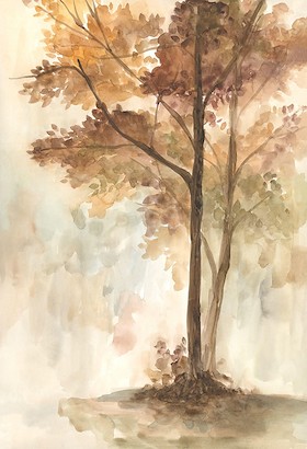 30 x 44 Afternoon in Autumn I (IBG)