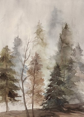 30 x 42 Into the Fog II (IBG)