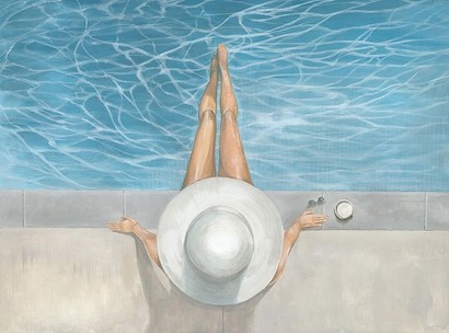 29.8 x 22 Cool by the Pool* (OG)