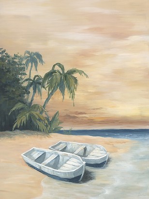 30 x 40 Beachside Sunset (IBG)