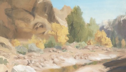 70 x 40 Exploring the Canyon I (IBG)