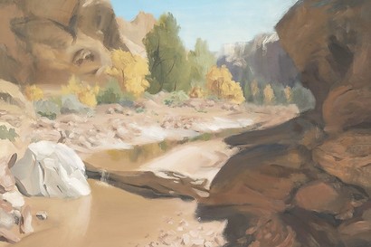 60 x 40 Exploring the Canyon II (IBG)