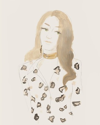 24 x 30 Ladies in Animal Print I (IBG)