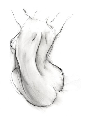 24 x 32 Blurred Line III (IBG)