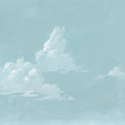 24 x 24 Blue Skies III (IBG)